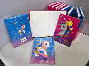 Opakowanie Notes z jednorożcem MIX