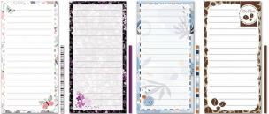 Opakowanie Notes z magnesem i ołówkiem mały 60K (10szt)