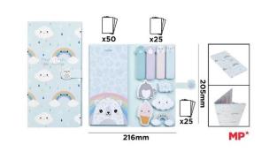 Opakowanie Notes z naklejkami Frosty