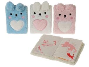 Opakowanie Notes z pluszową okładką B6 MIX