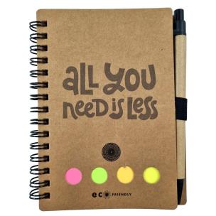 Opakowanie Notes z wyposażeniem Eco Friendly