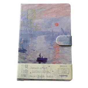 Opakowanie Notes z zapięciem B6/128K Monet wschód słońca