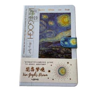 Opakowanie Notes z zapięciem B6/128K Van Gogh Gwieździsta noc