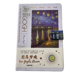 Opakowanie Notes z zapięciem B6/128K Van Gogh Nad rodanem