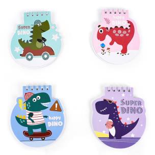 Opakowanie Notesik bloczek dinozaur MIX