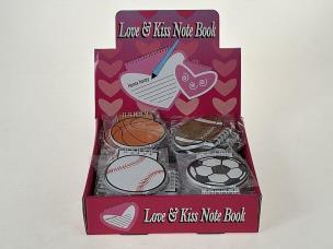 Opakowanie Notesik na sporali Piłka (48szt)