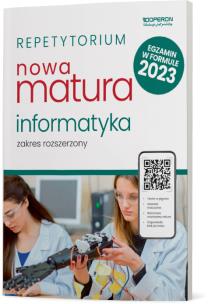 Okładka książki Nowa matura 2023 Informatyka repetytorium zakres rozszerzony