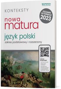 Okładka książki Nowa matura 2023 Język polski Konteksty