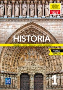 Nowe historia podręcznik 1 liceum i technikum zakres rozszerzony EDYCJA 2022-2024. Autor: Opracowanie zbiorowe. Multiszop.pl Okładka książki Nowe historia podręcznik 1 liceum i technikum zakres rozszerzony EDYCJA 2022-2024