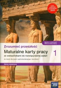 Nowe historia zrozumieć przeszłość karty pracy maturalne 1 liceum i technikum zakres rozszerzony. Autor: Śniegocki Robert. Multiszop.pl Okładka książki Nowe historia zrozumieć przeszłość karty pracy maturalne 1 liceum i technikum zakres rozszerzony
