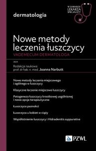 Nowe metody leczenia łuszczycy. Vademecum dermatologa.. Autor: Narbutt Joanna. Multiszop.pl Okładka książki Nowe metody leczenia łuszczycy. Vademecum dermatologa.
