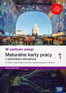 Nowe wiedza o społeczeństwie W centrum uwagi karty pracy maturalne 1 liceum i technikum zakres rozszerzony. Autor:   Praca zbiorowa. Multiszop.pl Okładka książki Nowe wiedza o społeczeństwie W centrum uwagi karty pracy maturalne 1 liceum i technikum zakres rozszerzony