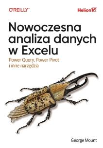 Nowoczesna analiza danych w Excelu. Autor: George Mount. Multiszop.pl Okładka książki Nowoczesna analiza danych w Excelu