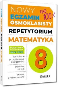 Okładka książki Nowy Egzamin ósmoklasisty - matematyka