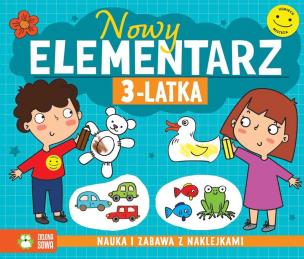 Okładka książki Nowy elementarz 3-latka. Nowy elementarz