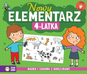 Okładka książki Nowy elementarz 4-latka