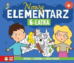 Okładka książki Nowy elementarz 6-latka. Nowy elementarz
