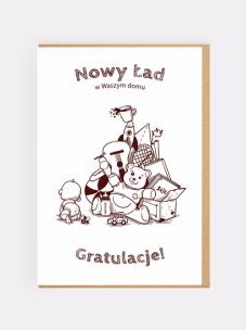 Opakowanie Nowy Ład kartka