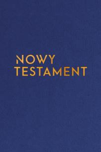 Nowy Testament z infografikami  Skład dwułamowy wersja złota. Autor:   Praca zbiorowa. Multiszop.pl Okładka książki Nowy Testament z infografikami  Skład dwułamowy wersja złota