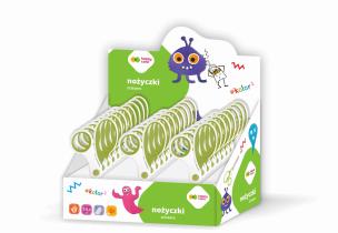 Opakowanie Nożyczki szkolne 14,5cm (24szt) HAPPY COLOR