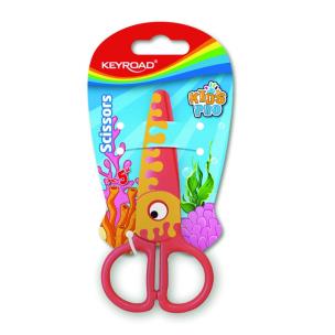 Opakowanie Nożyczki szkolne bezpieczne ryba 12,7cm MIX