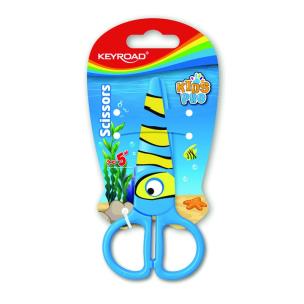 Opakowanie Nożyczki szkolne bezpieczne ryba 12,7cm MIX