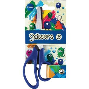 Opakowanie Nożyczki z linijką 130mm CENTRUM