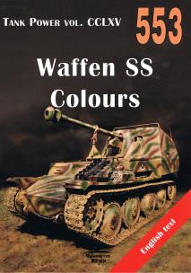 Nr 553 Waffen SS Colour. Autor: Janusz Ledwoch. Multiszop.pl Okładka książki Nr 553 Waffen SS Colour