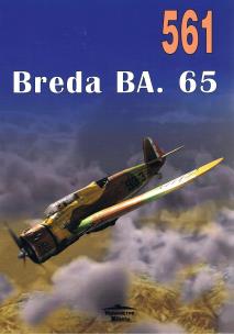 NR 561 Breda BA. 65. Autor: Janusz Ledwoch. Multiszop.pl Okładka książki NR 561 Breda BA. 65