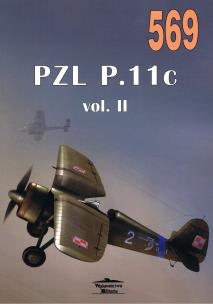 Okładka książki Nr 569 PZL P. 11 c vol II