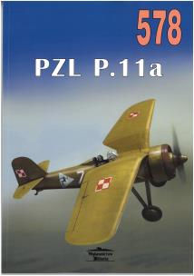 Okładka książki NR 578 PZL P11a