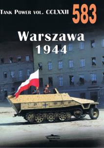 Okładka książki Nr 583 Warszawa 1944 Tank Power Vol. CCLXXII