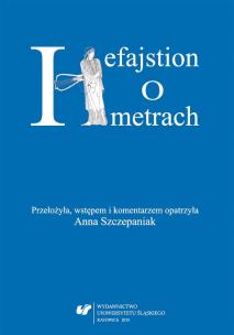 O metrach. Autor: Hefajstion. Multiszop.pl Okładka książki O metrach