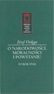 Okładka książki O narodowości, moralności i powstaniu