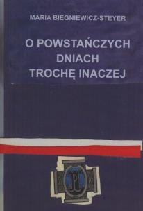 Okładka książki O powstańczych dniach trochę inaczej