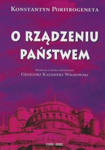 Opakowanie O rządzeniu państwem Konstantyn Porfirogeneta