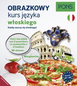 Obrazkowy kurs języka włoskiego A1-A2 w.2. Autor:   Praca zbiorowa. Multiszop.pl Okładka książki Obrazkowy kurs języka włoskiego A1-A2 w.2