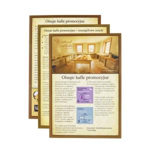 Obsesje: Kafle promocyjne LUCRUM. Wydawca: Lucrum Games. Multiszop.pl Opakowanie Obsesje: Kafle promocyjne LUCRUM