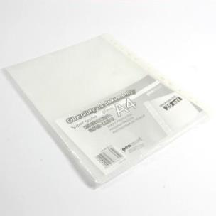 Opakowanie Obwoluta A4/25 80 mic krystaliczna