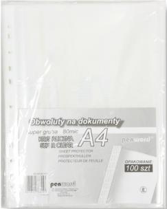 Opakowanie Obwoluta A4 80 mic krystaliczna 100szt