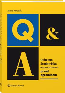 Okładka książki Ochrona środowiska – organizacja i kontrola. Przed egzaminem