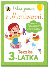 Okładka książki Odkrywam z Montessori Teczka 3-latka