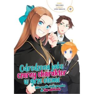 Okładka książki Odrodzona jako Czarny charakter w Grze Otome 9