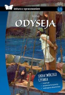 Odyseja. Lektura z opracowaniem. Autor: Homer. Multiszop.pl Okładka książki Odyseja. Lektura z opracowaniem