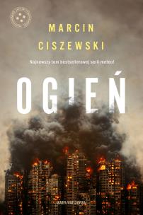 Ogień. Autor: Marcin Ciszewski. Multiszop.pl Okładka książki Ogień