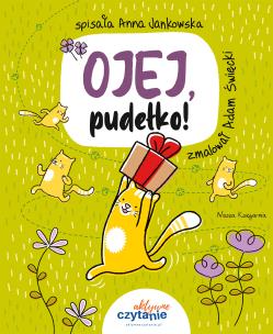 Ojej, pudełko!. Autor: Anna Jankowska. Multiszop.pl Okładka książki Ojej, pudełko!