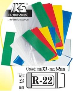 Opakowanie Okładka książkowa regulowana R-22 (10szt) IKS