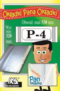 Opakowanie Okładka przylepiana P4 - Format A4 (25szt) IKS