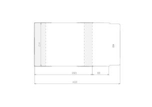 Opakowanie Okładka regulowana 214x365mm (50szt)