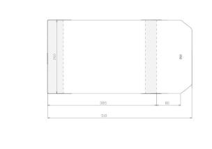 Opakowanie Okładka regulowana 260x465mm (50szt)